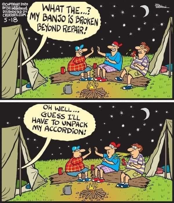 Accordion jokes and cartoons